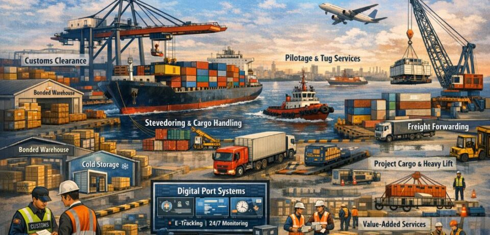 Port Services Most Sought After by Corporate Logistics Users