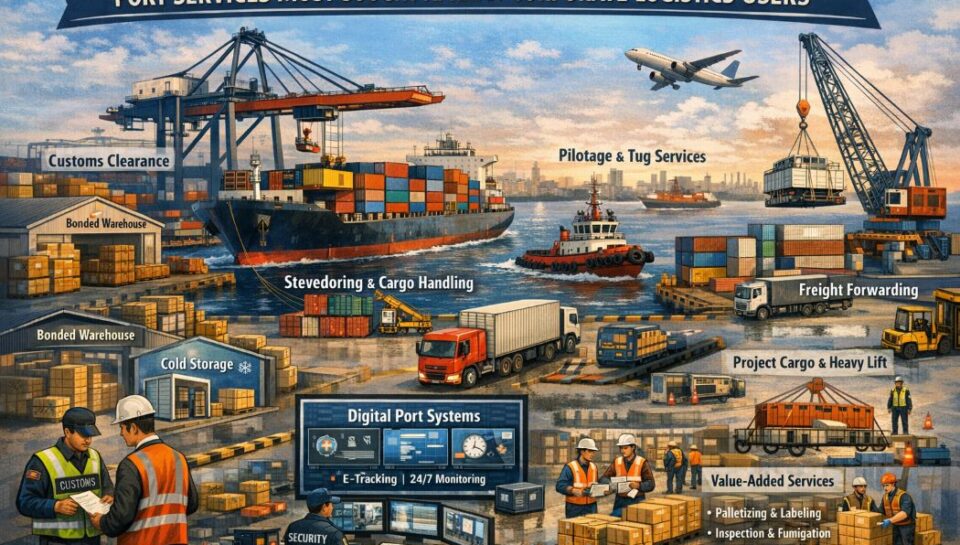 Port Services Most Sought After by Corporate Logistics Users